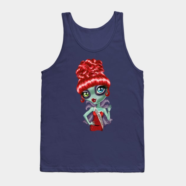 Miss Argentina Beetlejuice Tank Top by sandygrafik